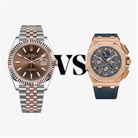 rolex vs patek vs audemars|The Battle of Prestige: Audemars Piguet vs Rolex .